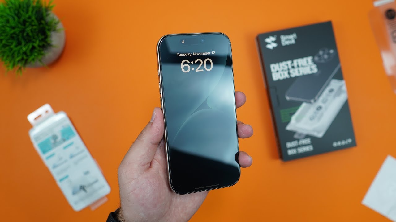 iPhone 16 Pro SmartDevil Screen Protector Installation