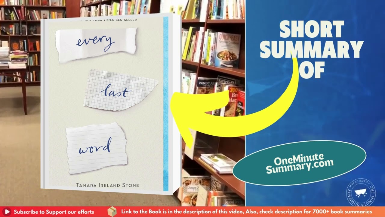 Summary of Every Last Word by Tamara Ireland Stone | Book Summaries | One Minute&nbsp;Summary