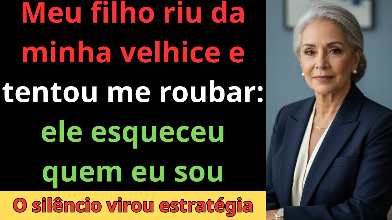 Meu filho riu de mim e tentou limpar minha conta: como recuperei meu poder aos 72 anos