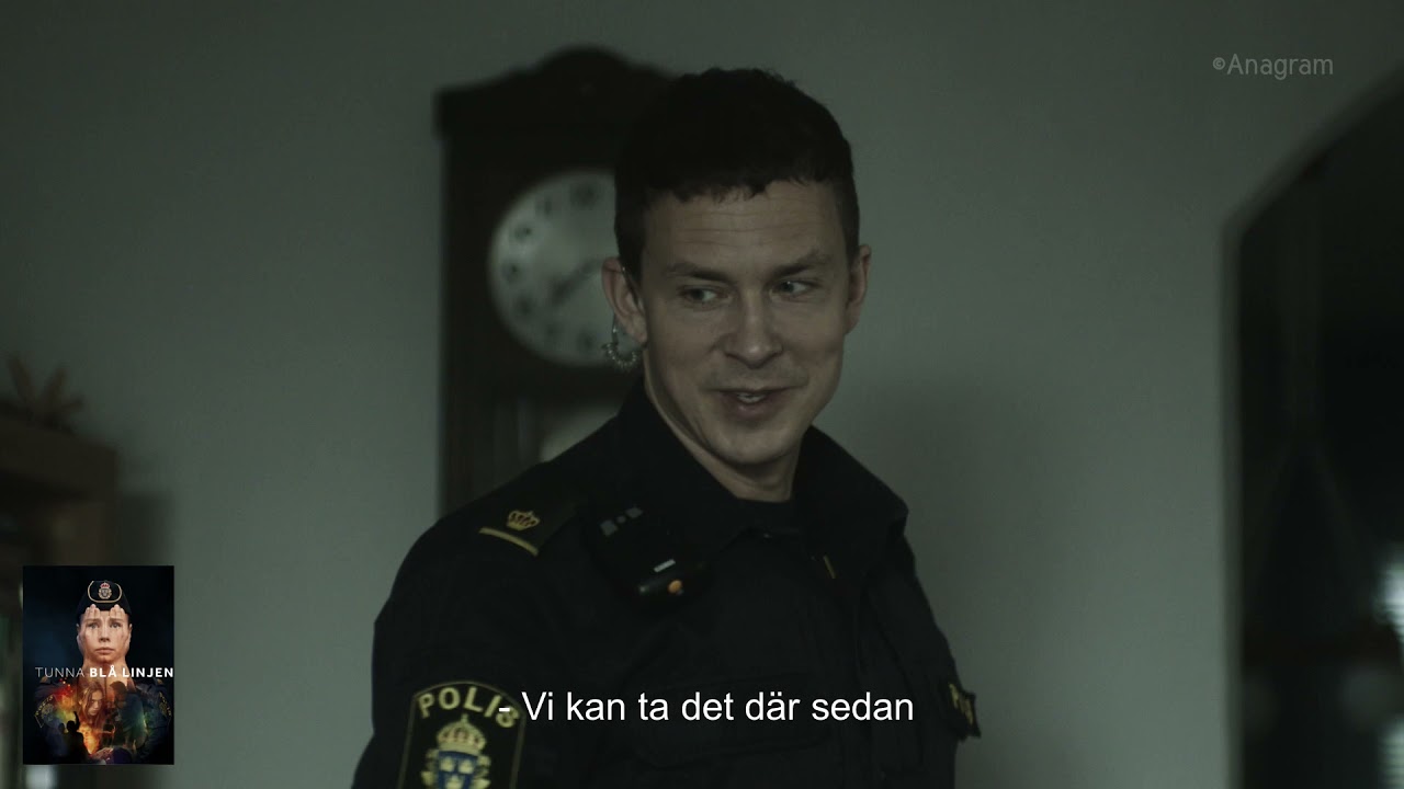 Tunna blå linjen