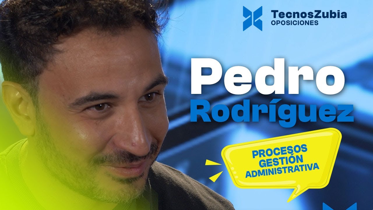 Pedro Rodríguez | Plaza en Procesos de Gestión Administrativa | Oposiciones Docentes 2024