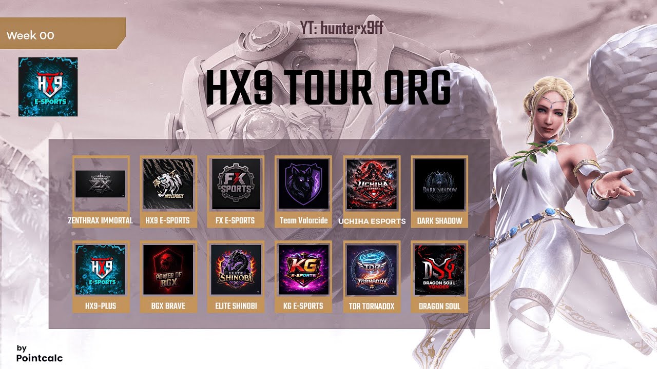 🔴 HX9 TOUR ORG Official Live | HUNTER X9! 🔥🎮