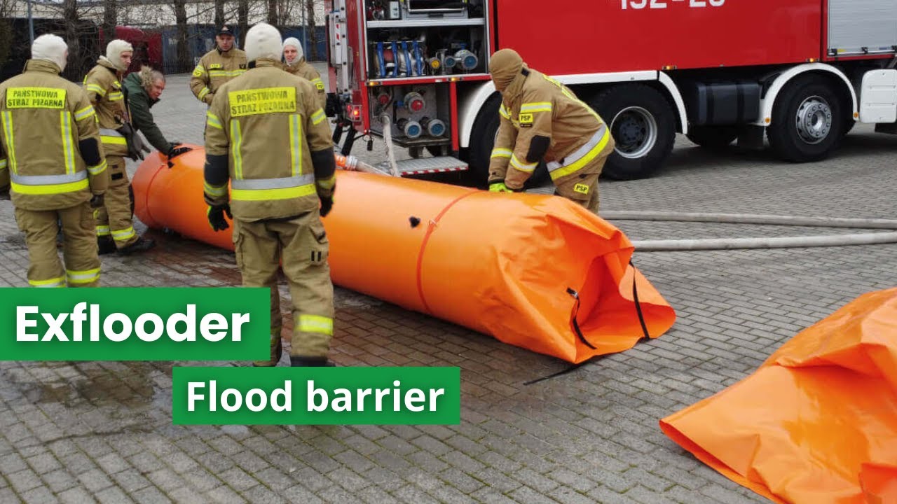 Exflooder - Portable flood barrier