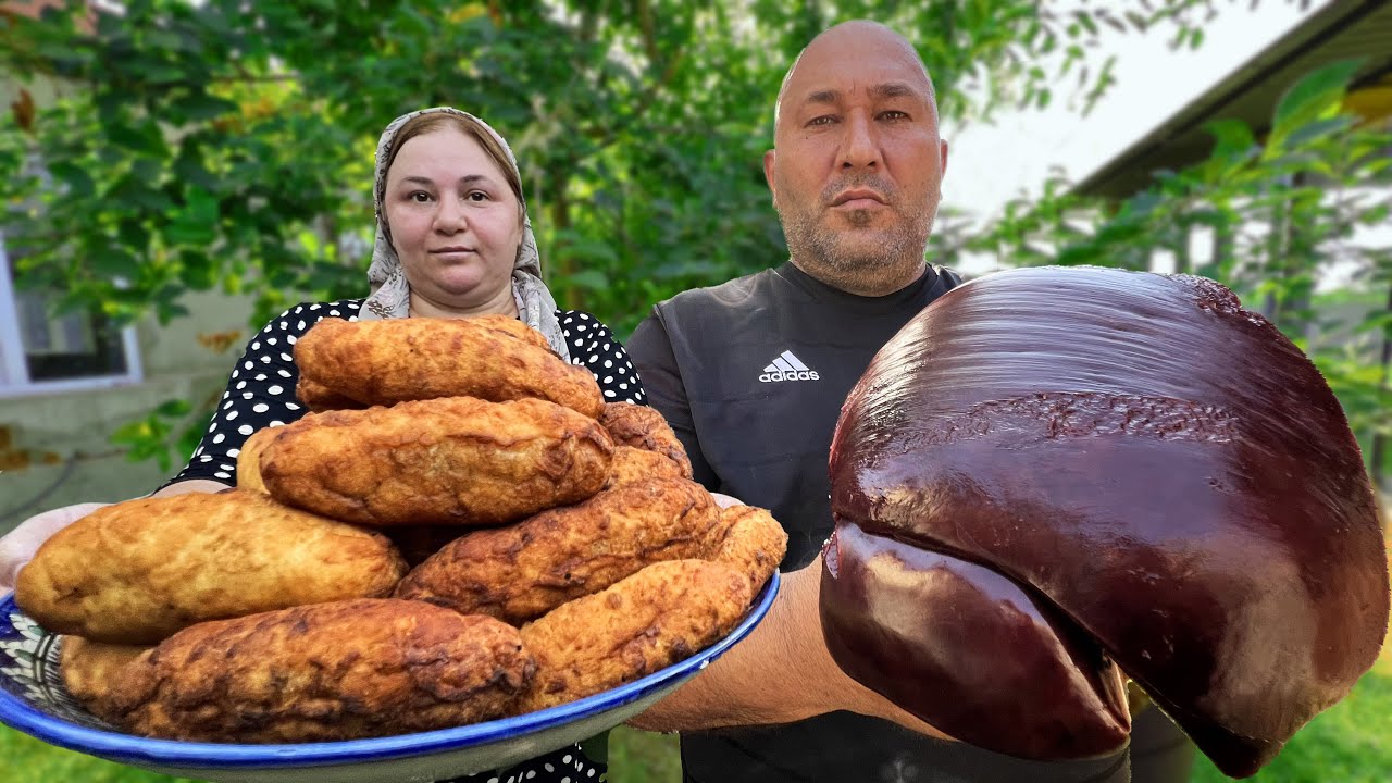 Уличная еда Вкуснейшие пирожки с печени!!!!!!