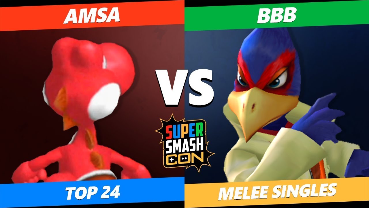 SSC 2019 SSBM - VGBC RB | aMsa (Yoshi) Vs. BBB (Falco) Smash Melee Tournament Losers Top 24