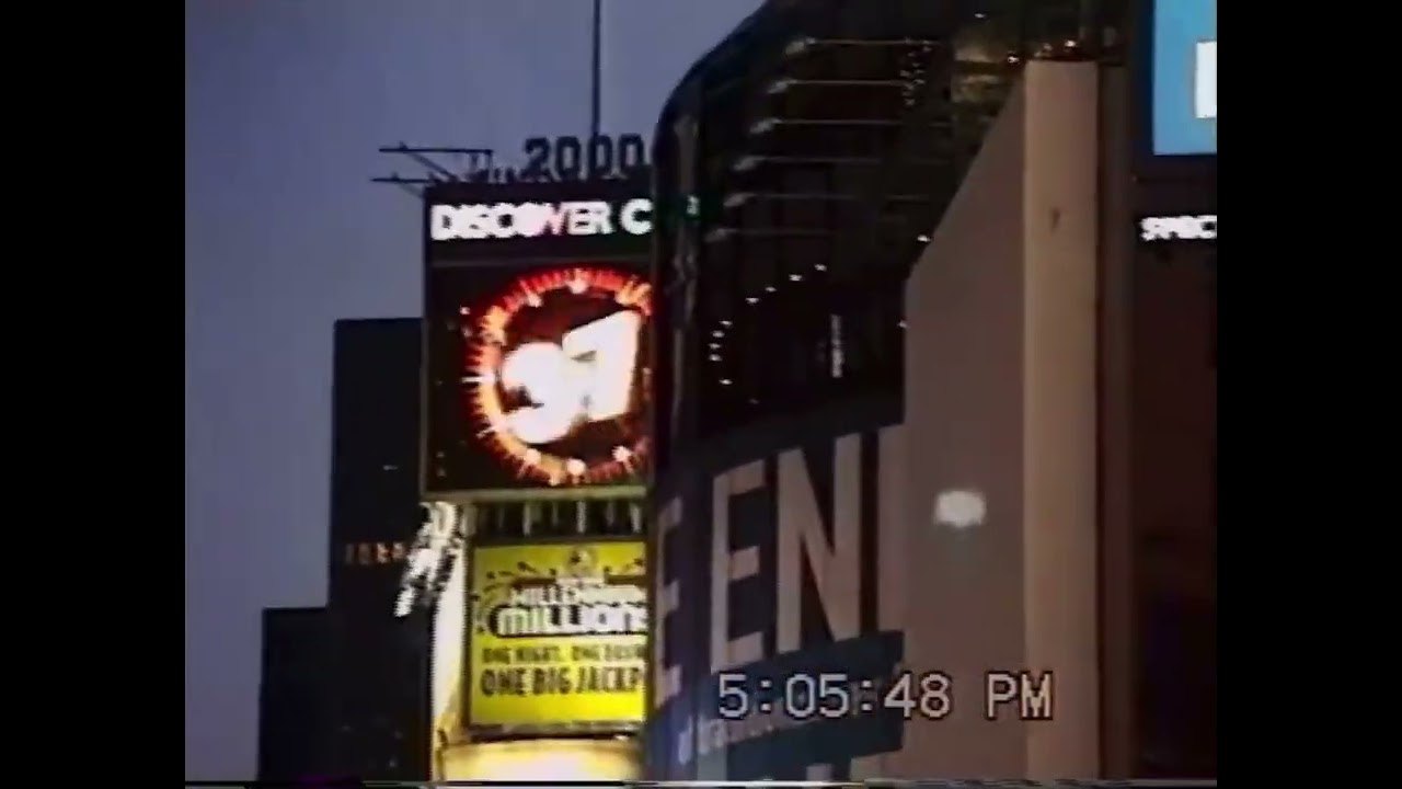 Times Square 2000 Ball Drop - GMT +2 Global Countdown (7 hours to go, 5 PM EST)