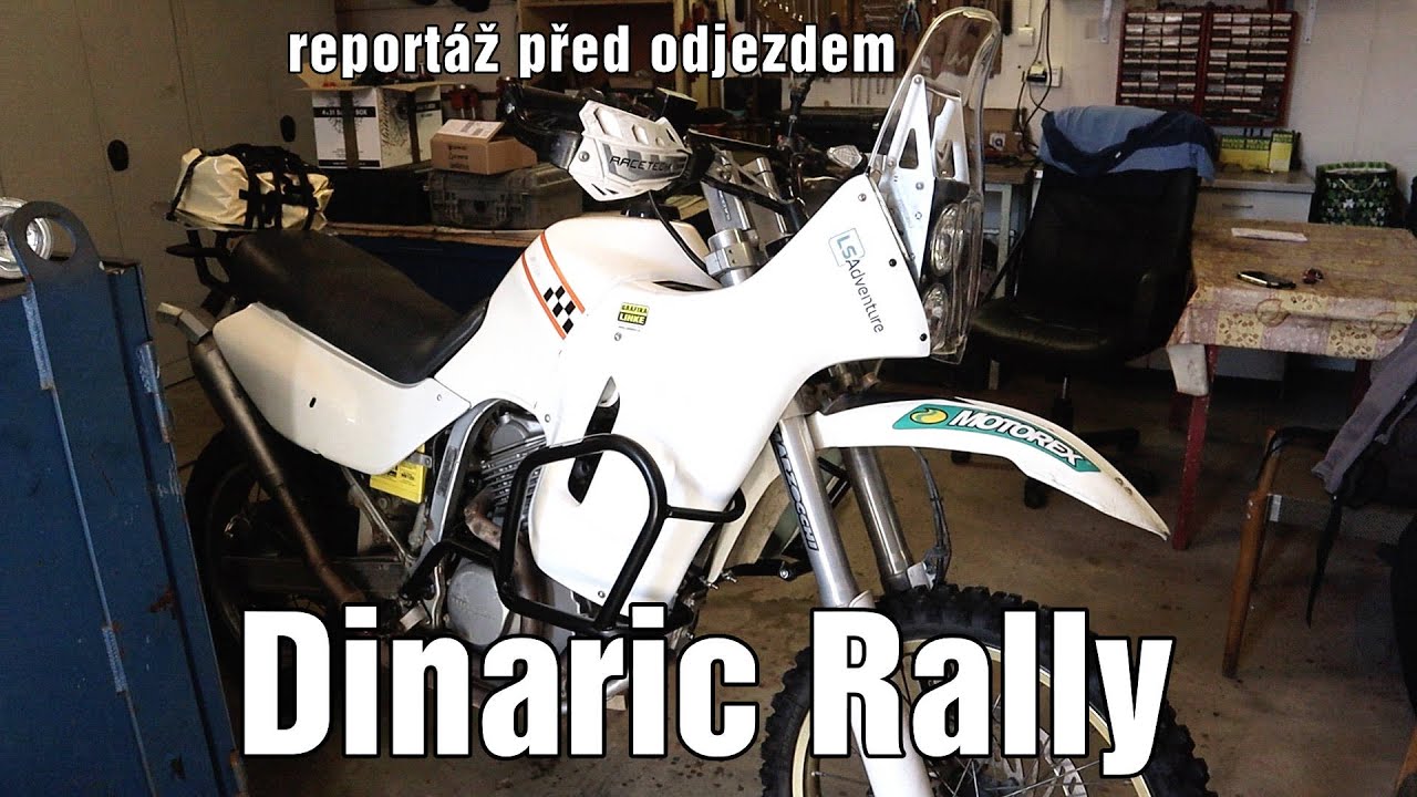 Dinaric Rally - před odjezdem - reportáž