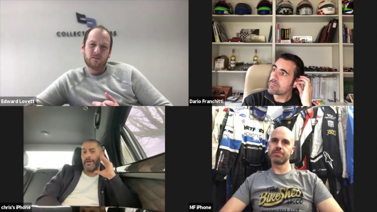 Chris Harris Talks Cars With Dario and Marino Franchitti