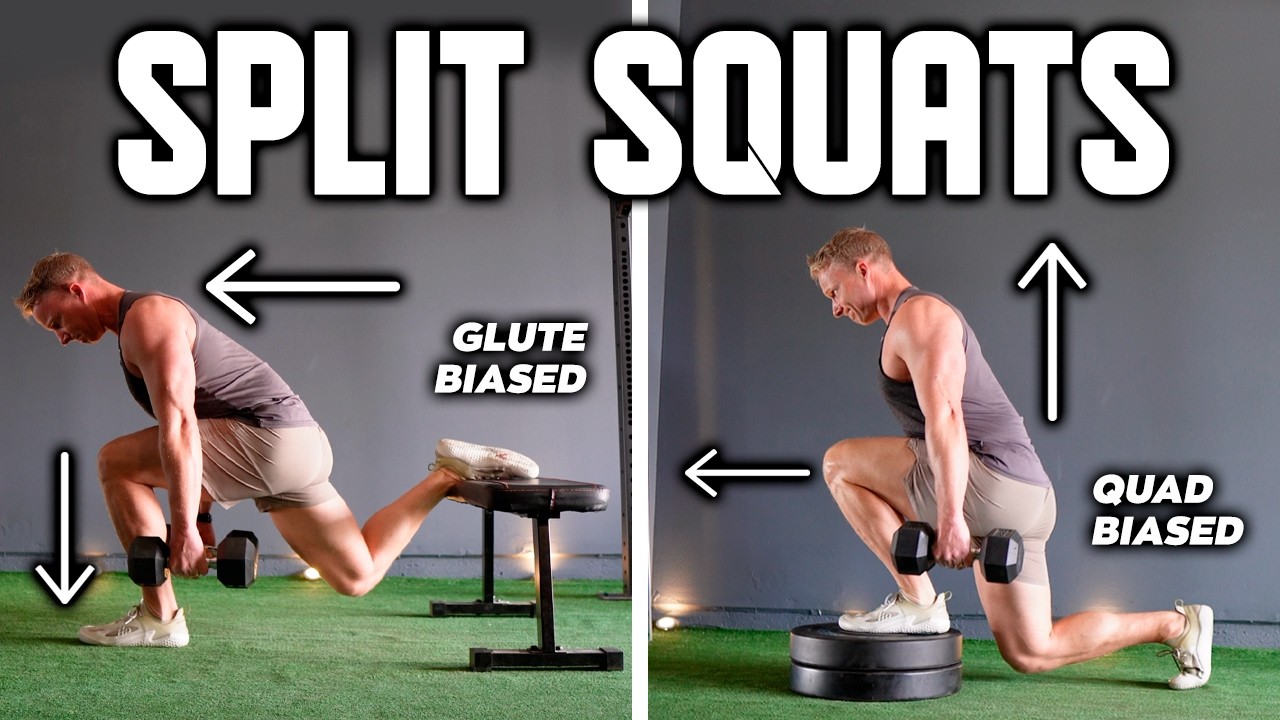 Master These Split Squat Form Variations For Quad & Glutes