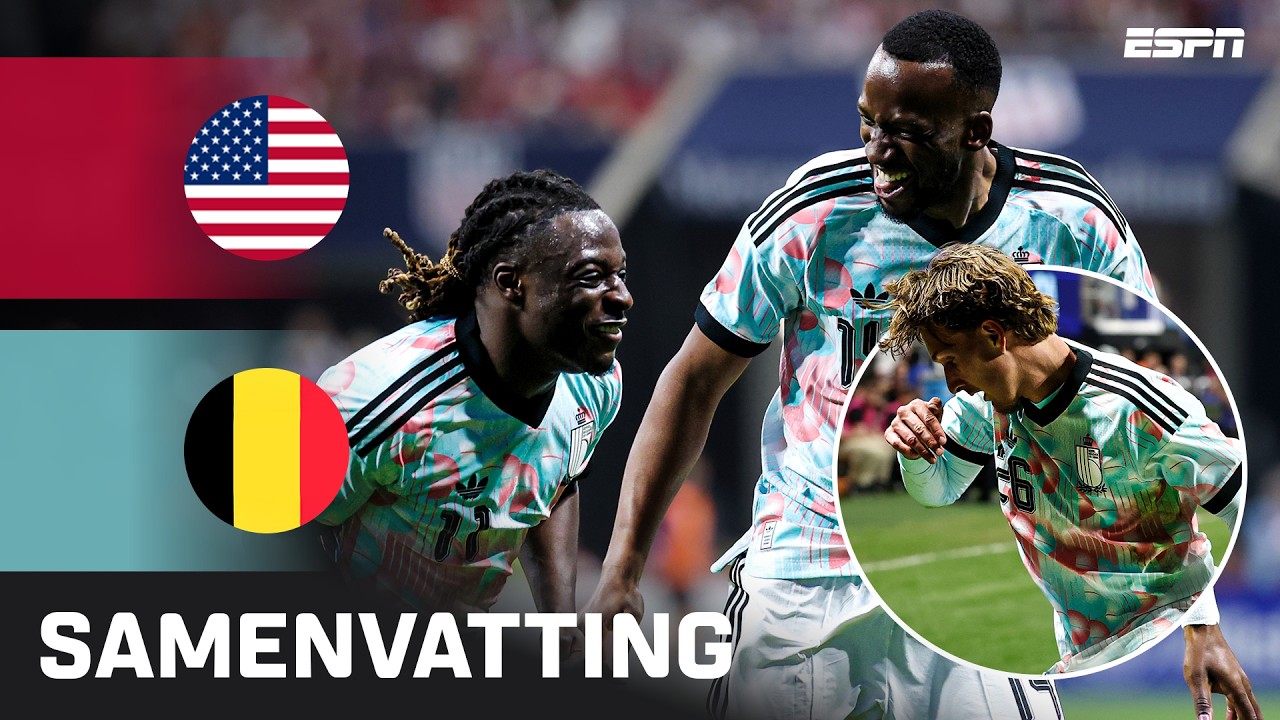 💥 HEERLIJKE GOAL VAN DODI LUKEBAKIO & DEBUUT MIKA GODTS  🆕 | Samenvatting Verenigde Staten - Belgi&euml;