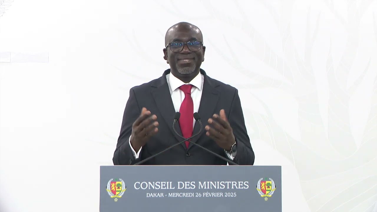 Compte-rendu en Français du Conseil des Ministres du 26 février 2025