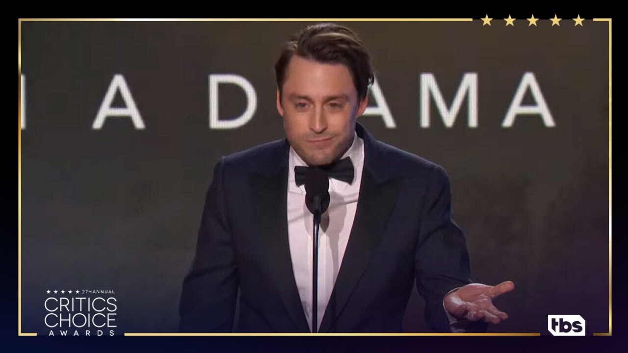Kieran Culkin: Award Acceptance Speech | 27th Critics Choice Awards | TBS