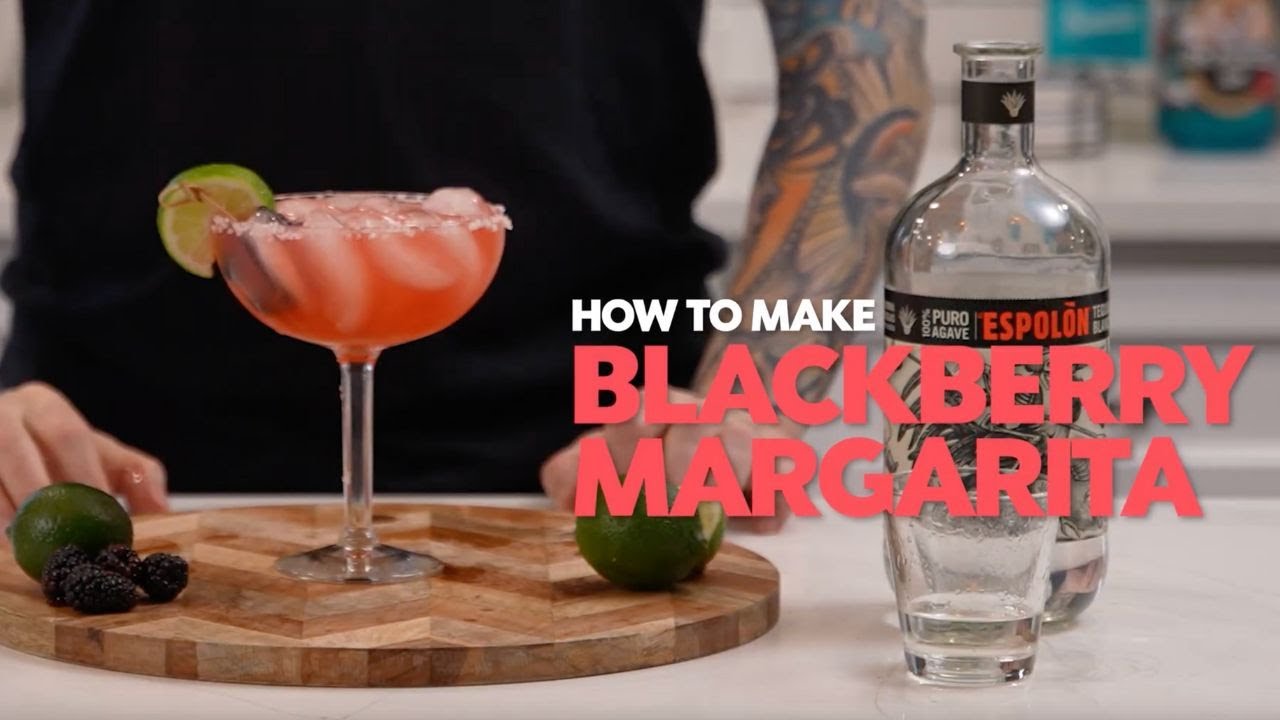 Blackberry Margarita Recipe | Easy Tequila Cocktail