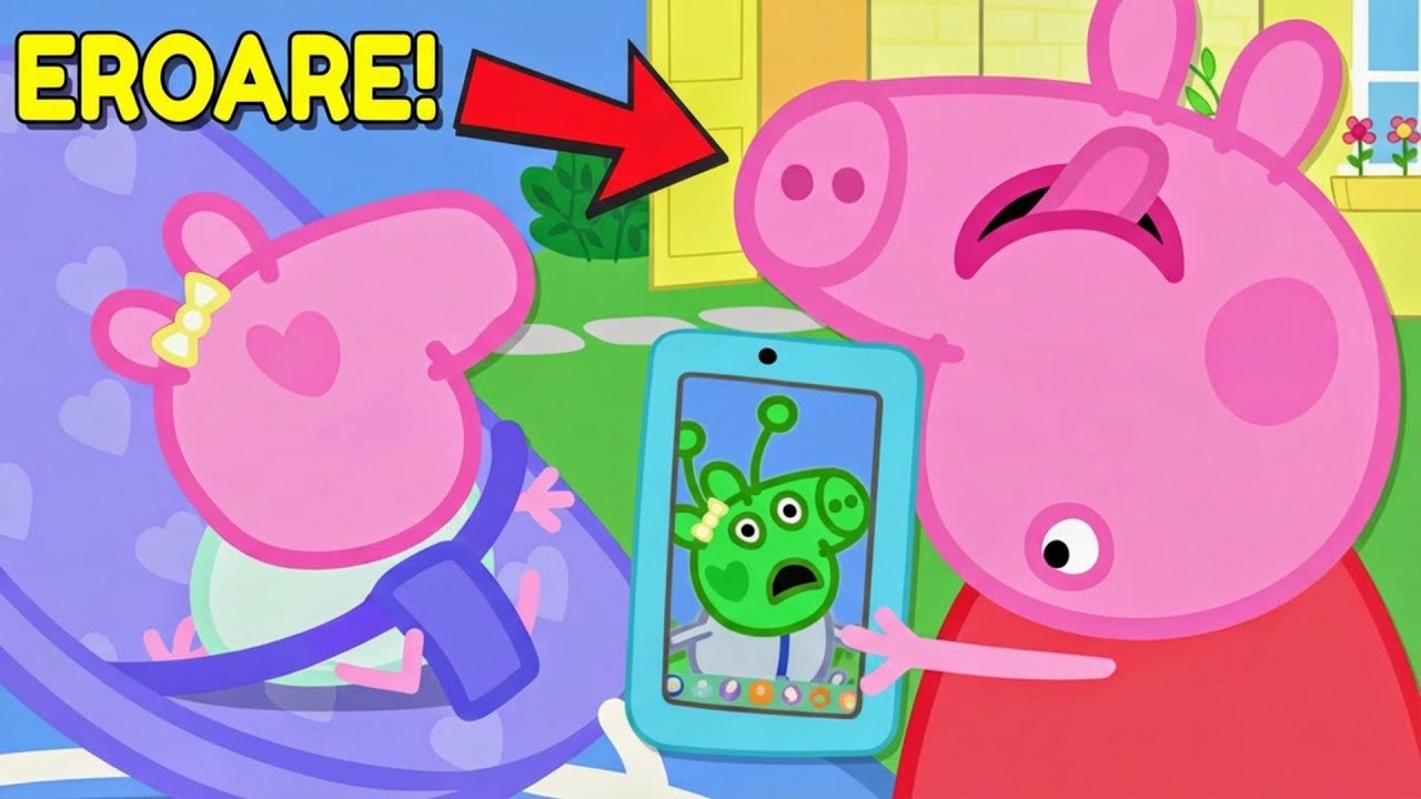 Cele mai amuzante greșeli de animație din Peppa Pig
