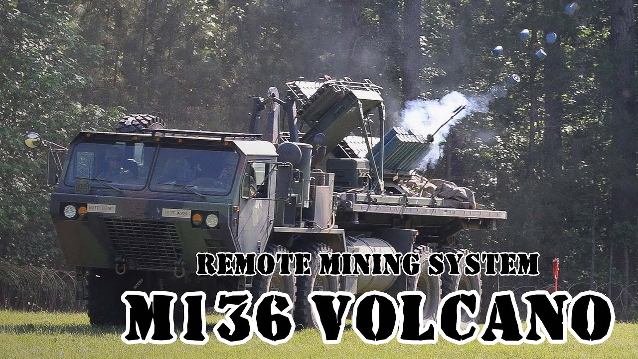 American Remote Mine Laying System M136 Volcano || Review