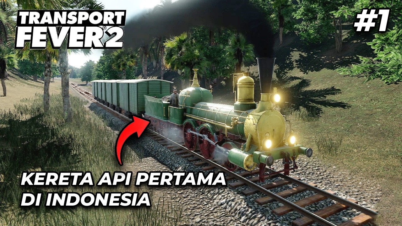 Kali Ini Aku Menjadi Menteri Transportasi di Negara Sendiri | Transport Fever 2
