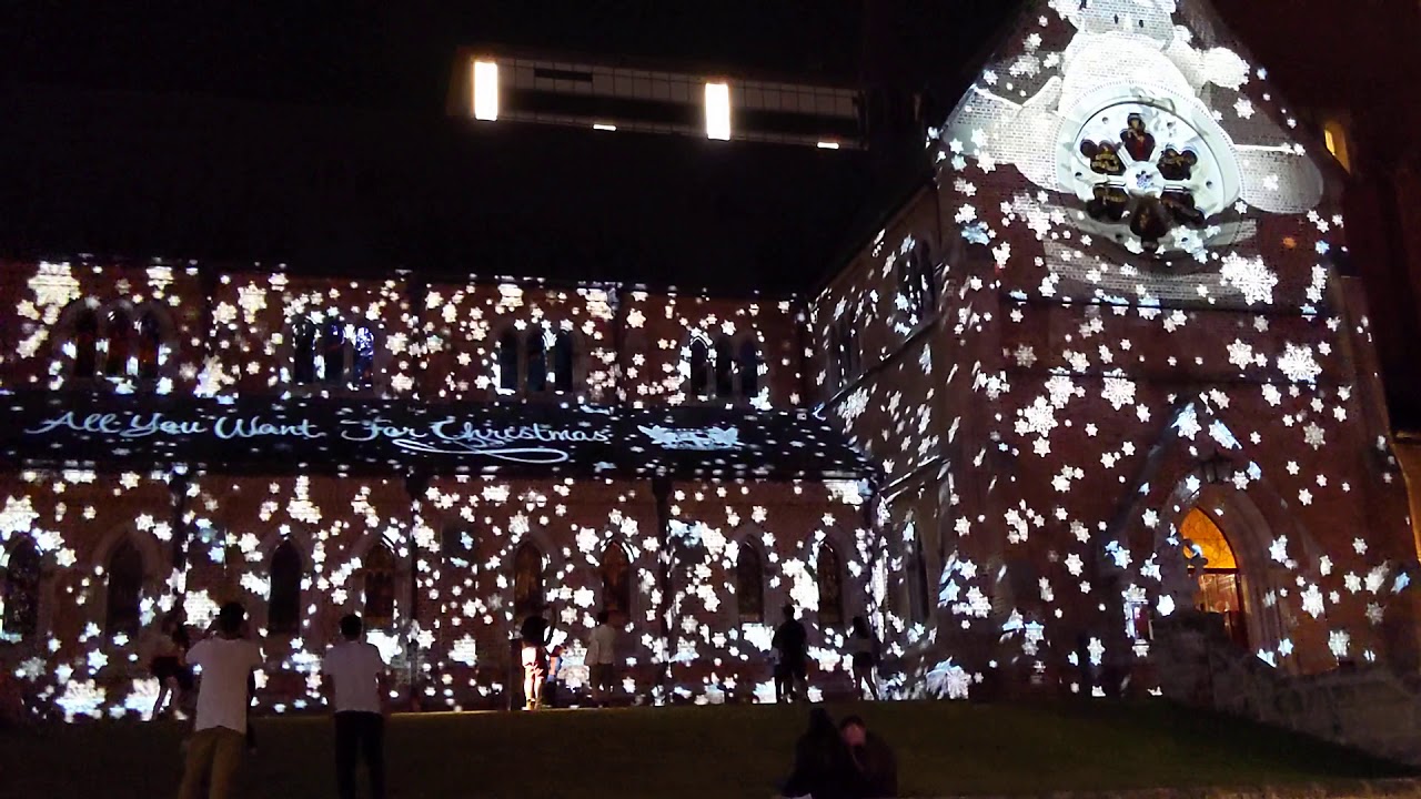 Christmas projections
