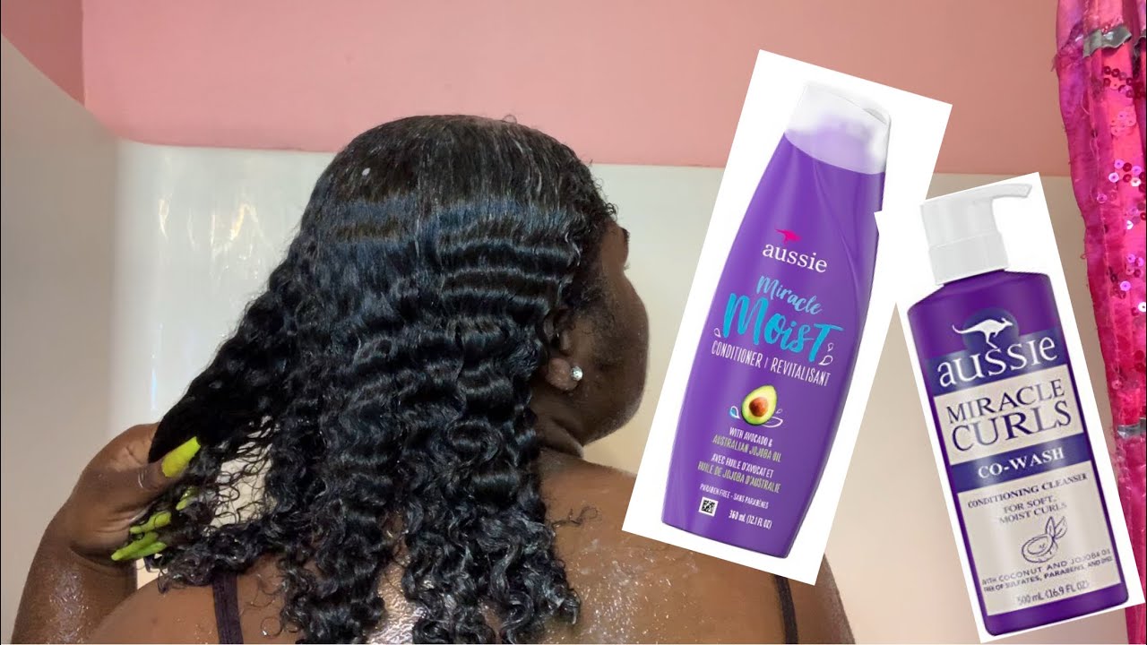 USING CO-WASH INSTEAD OF SHAMPOO || AUSSIE PRODUCT REVIEW