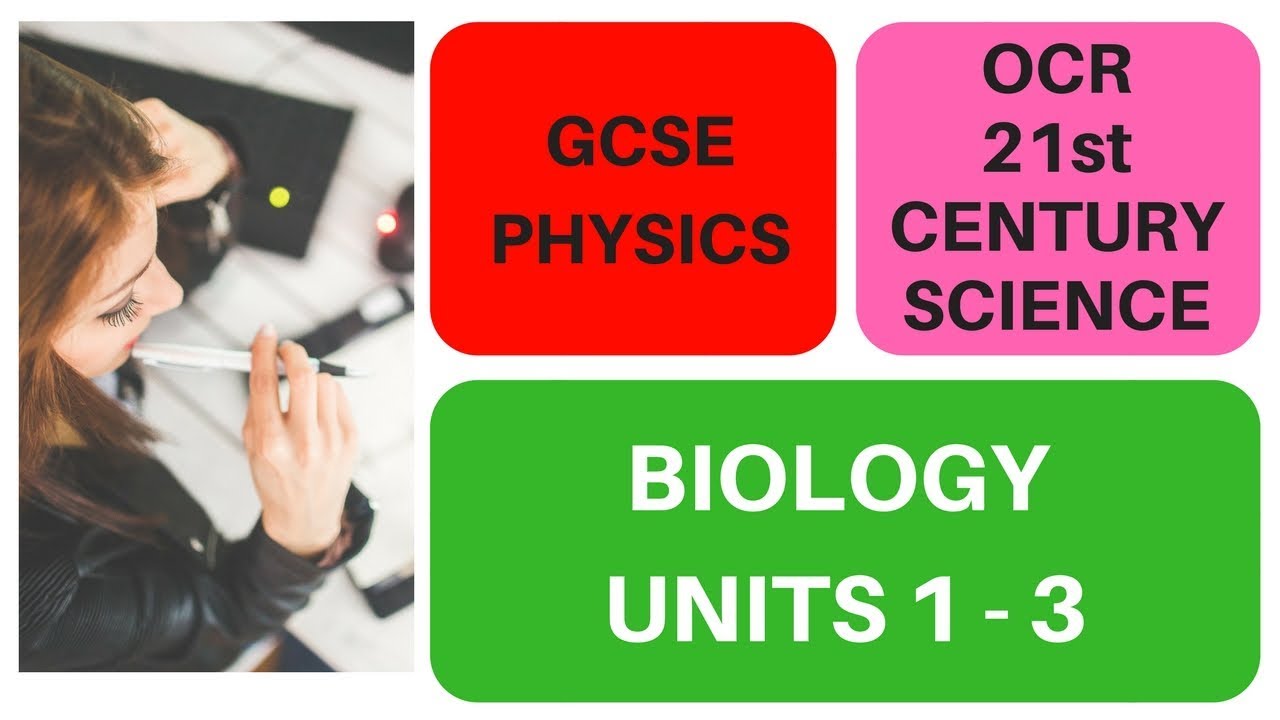 OCR 21st Century Biology GCSE Revision - Units 1-3 Key Words