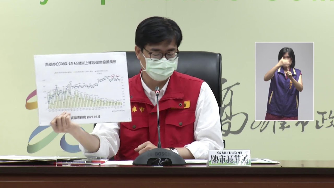 22.07.15 高雄市政府防疫記者會