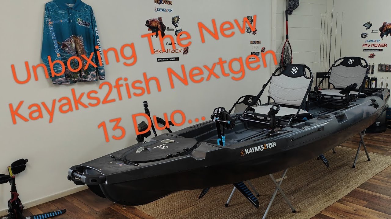 Распаковываем новый Kayaks2fish Nextgen 13 Duo...