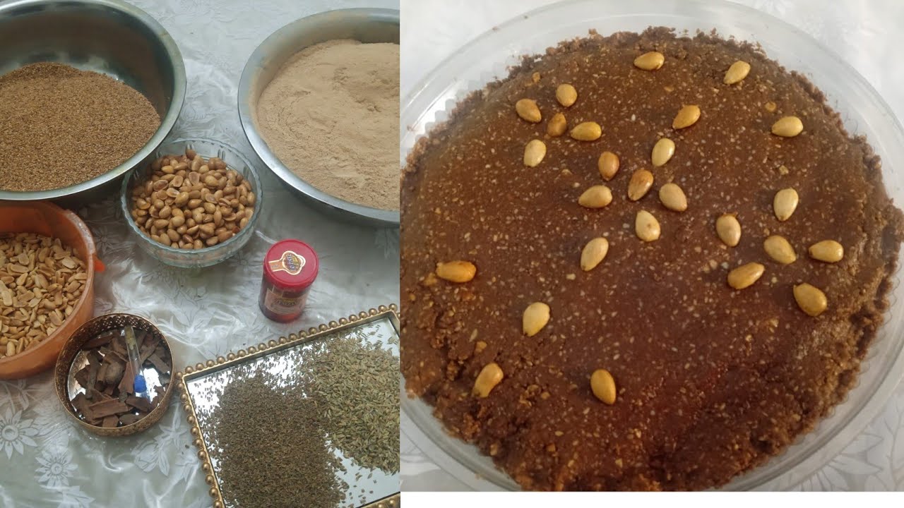 تحضيرات رمضان🌛سلو أو سفوف مغربي معلك وبنين على حقوق وطريقو😋😋