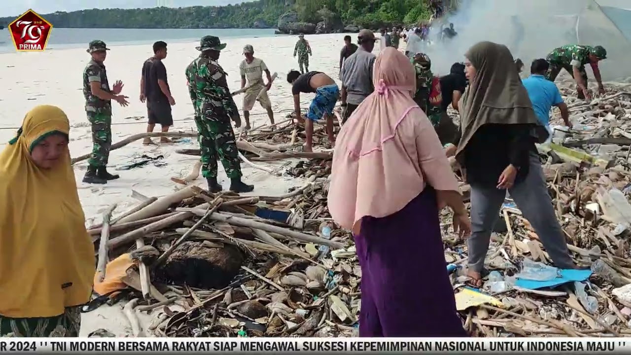 KARYA BAKTI DALAM RANGKA HUT KE 79 TNI