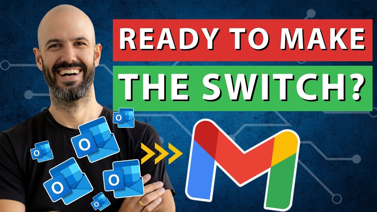 Как перейти с Outlook на Google Workspace Gmail в 2023 году