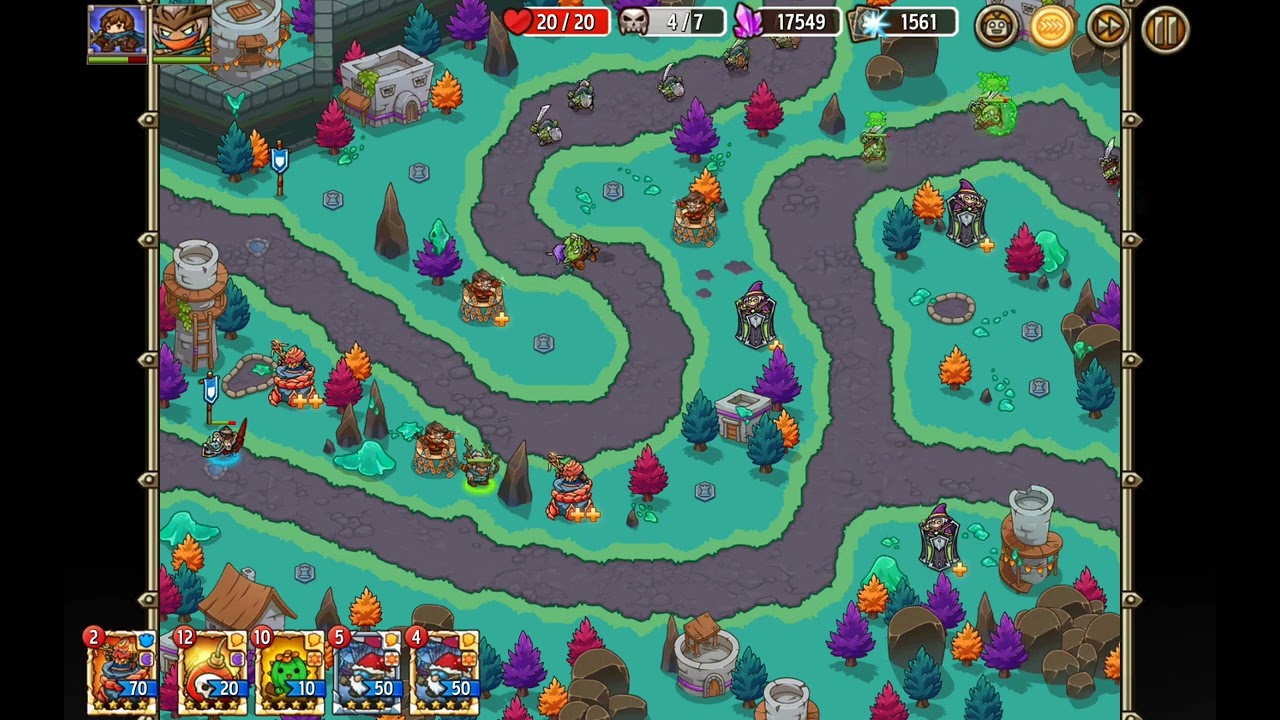 Crazy Defense Heroes - Green Frenzy (16) - Nightmare