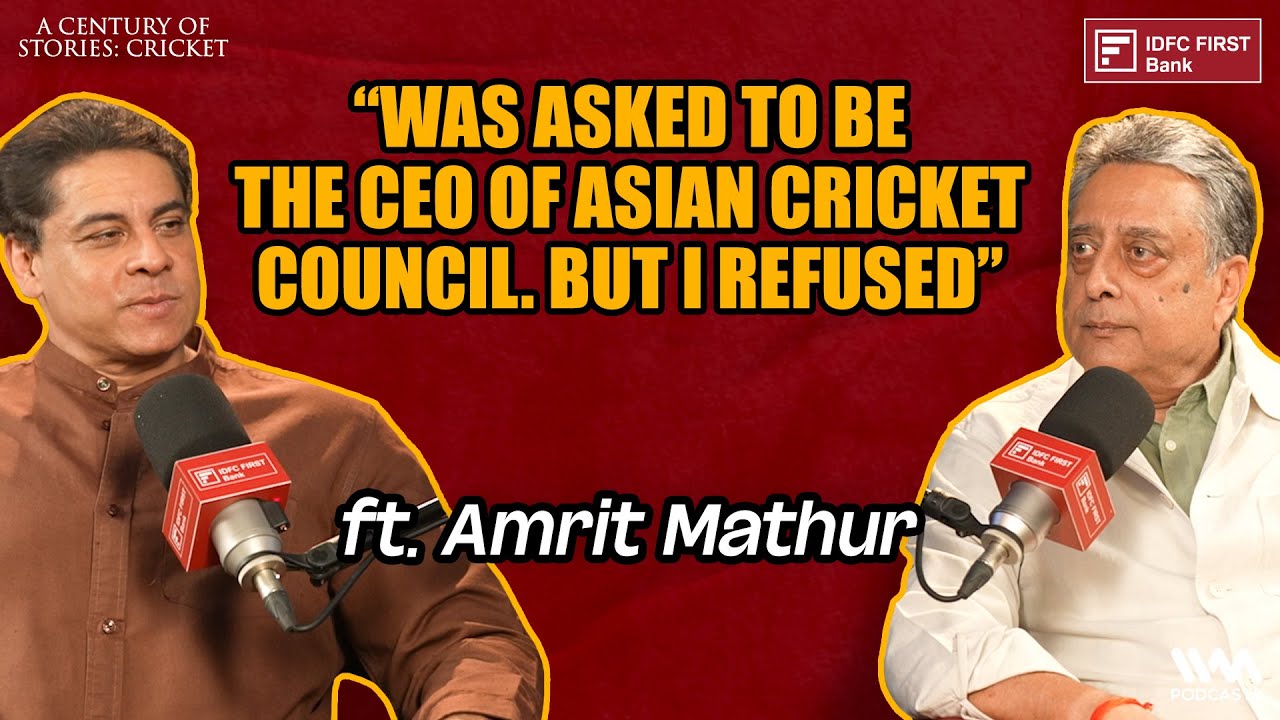 Asia Cup 2025 Special ft. Amrit Mathur | A Century of Stories: Cricket | Ep 59
