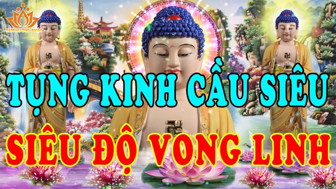 Tụng Kinh Cầu Si&ecirc;u Si&ecirc;u Độ Cho Vong Linh Được Si&ecirc;u Tho&aacute;t