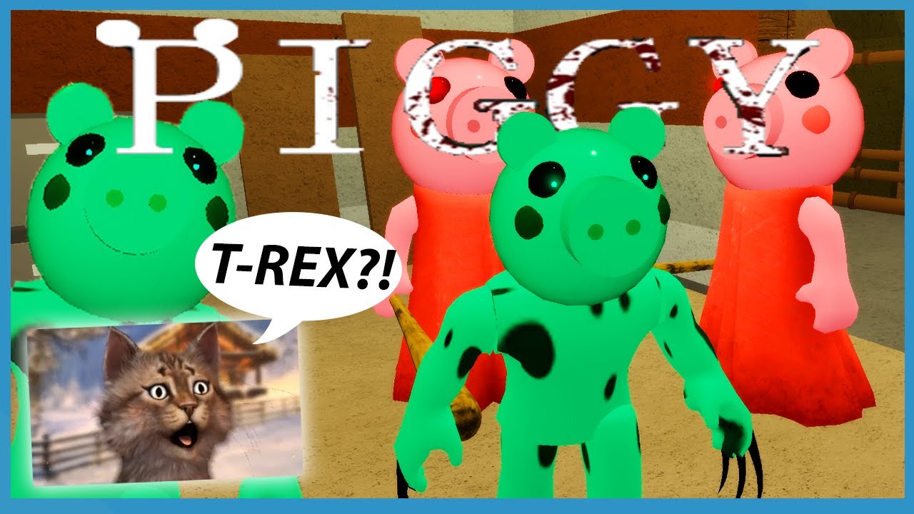 WHAT IF PEPPA PIG WAS A DINOSAUR?! - Roblox Piggy Funny Moments