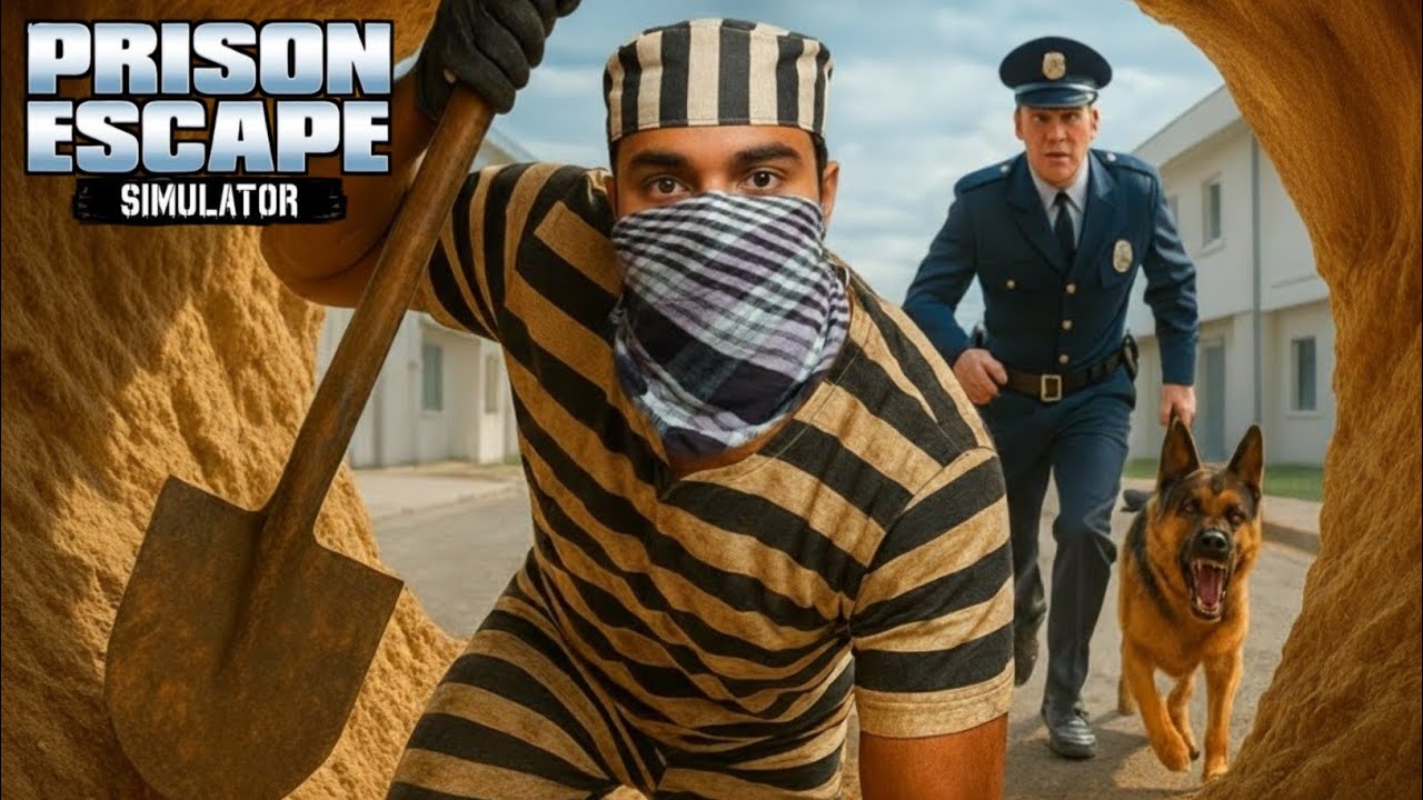 Bhagny ka Rasta Mil Gaya!😲😱Prison Escape Simulator : Dig Out