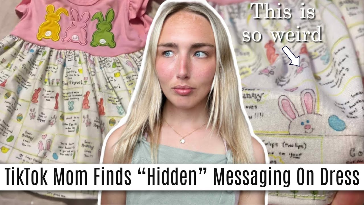 TikTok Mom Blasts Company For Selling “Creepy” Baby Dresses