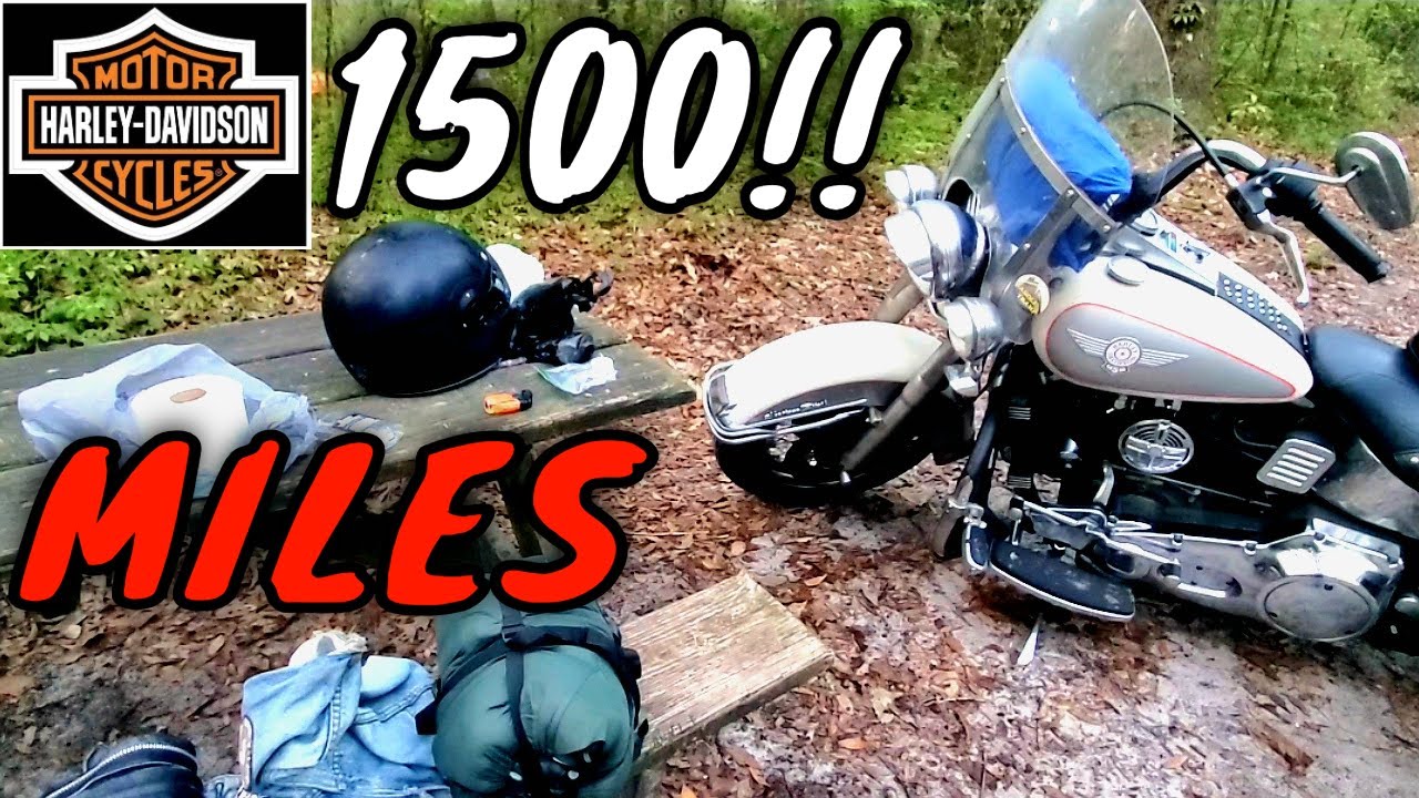 1500 MILES On A 30 Year OLD HARLEY Davidson 1994 Heritage Softail Nostalgia FLSTN #CycleElectric