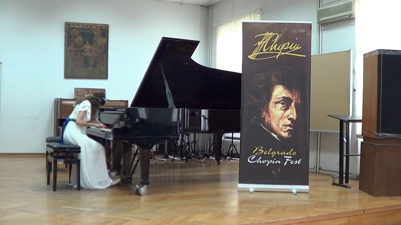 BELGRADE CHOPIN FEST 2019 - Review of piano talents, Irina Brodić