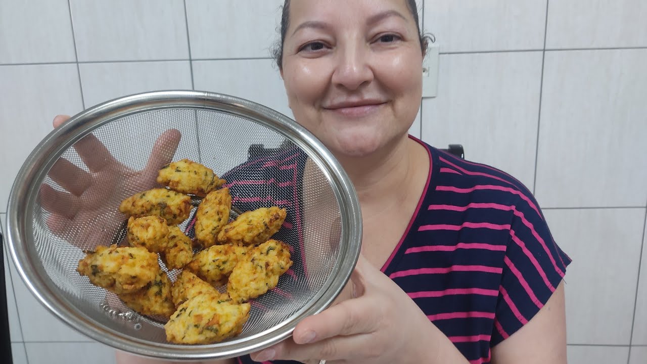 🔴 Ao Vivo: Receita De Bolinho De Arroz Rápido E Delicioso