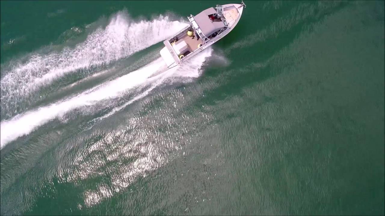 Typhoon H on the Lake Sheriff Boat