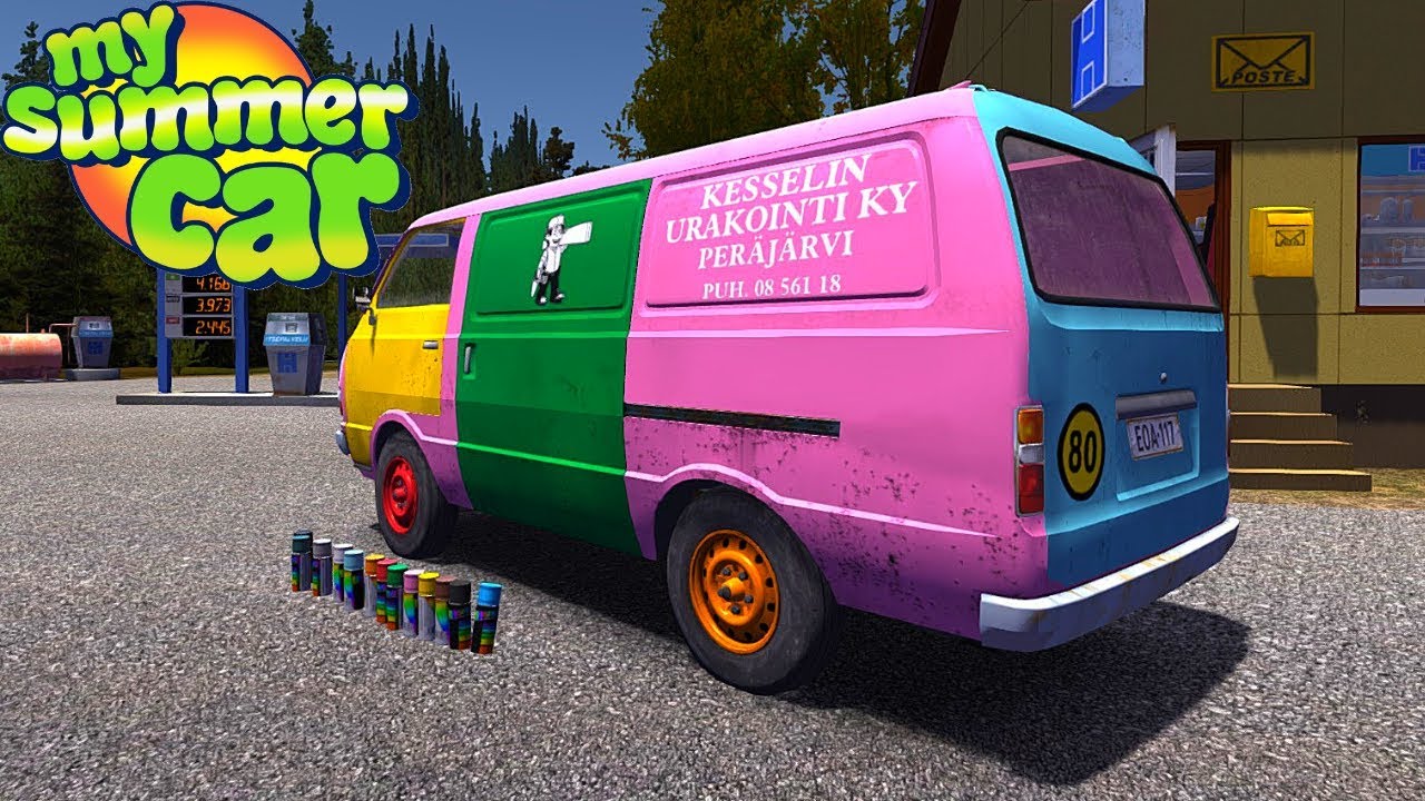 PAINTABLE HAYOSIKO - My Summer Car #161 | Radex