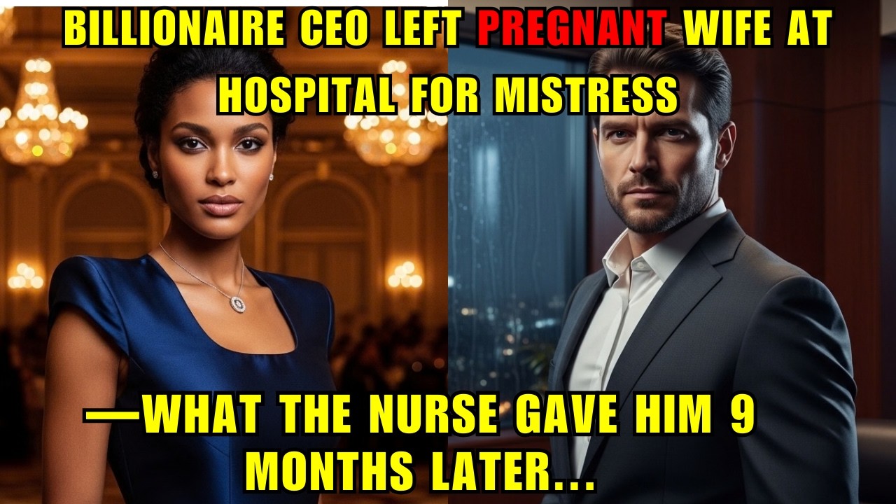 Billionaire CEO Left Pregnant Wife At Hospital For Mistress—What The Nurse Gave Him 9 Months Later..