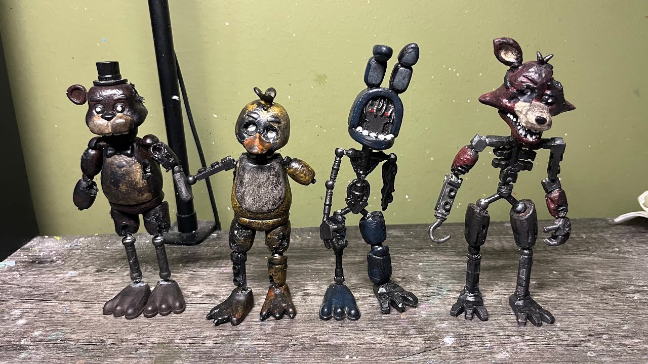Custom Ignited Fnaf Figures Review