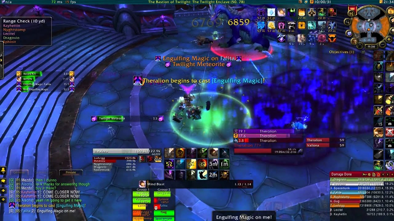 [HD] Valiona & Theralion 10N Shadow priest POV