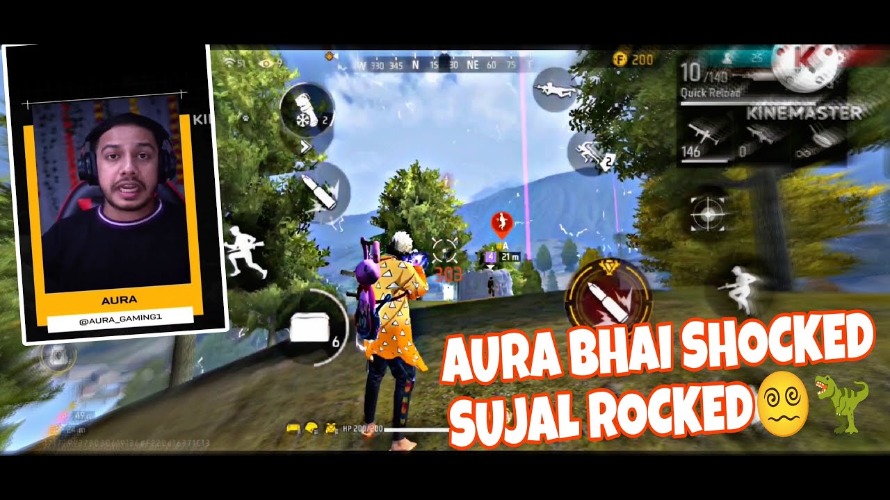 @GamingAura op reaction on my gameplay🔥tournament highlights by SUJAL FF#49#tournamenthighlights