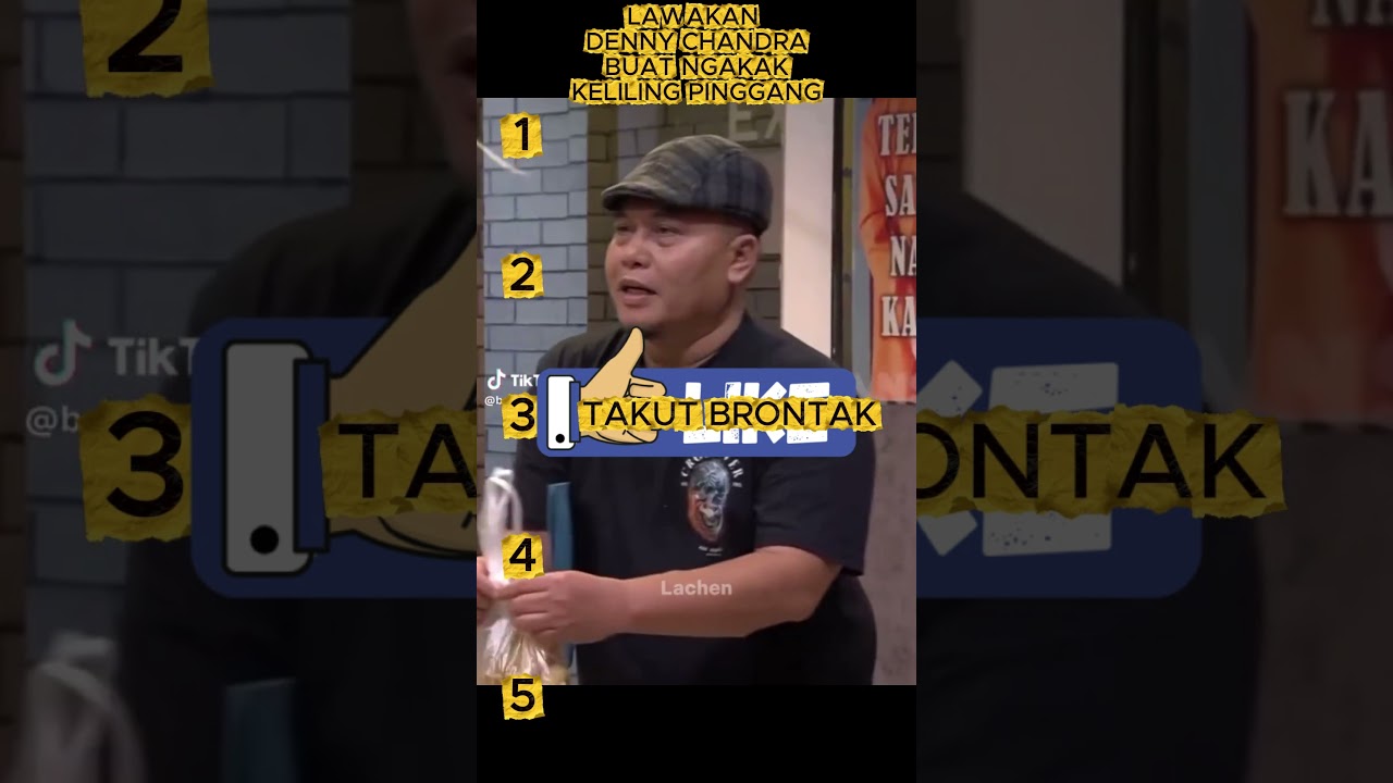 LAWAKAN DENNY CHANDRA BUAT NGAKAK KELILING PINGGANG