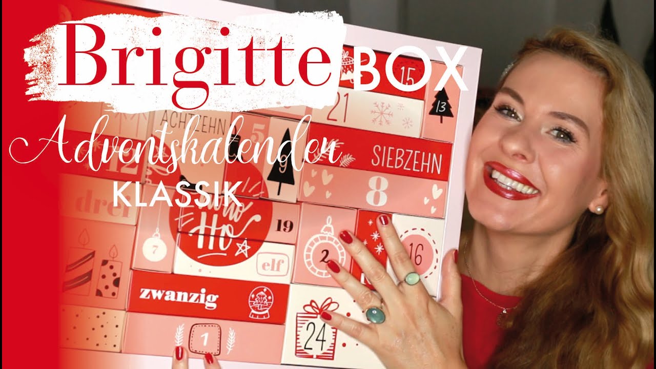 NEW * BRIGITTE BOX Adventskalender * extra Rabatt * Unboxing * I Amelie with Love