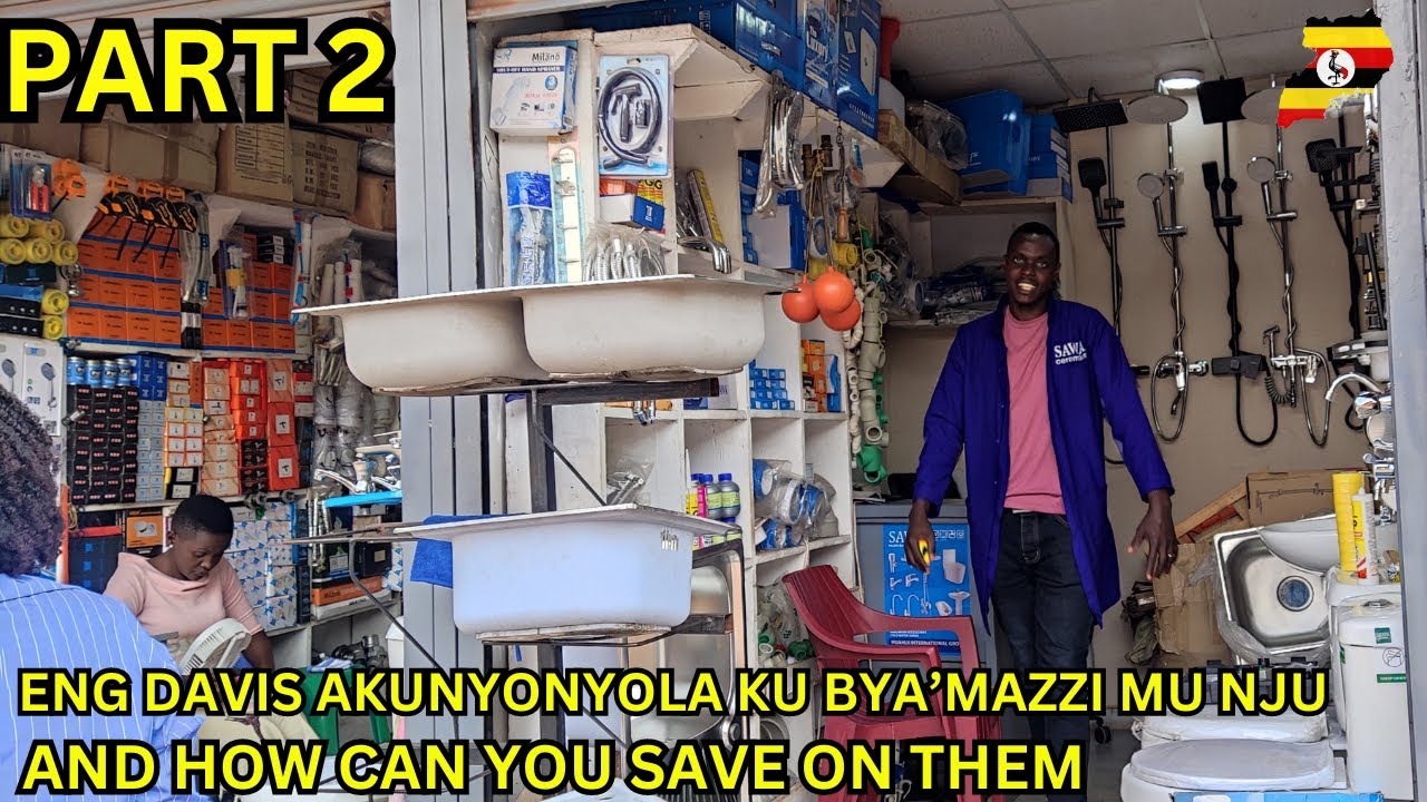 PART 2, ENG DAVIS STILL GOES DEEP IN GIVING YOU THE TRUTHFUL PRICES OF PLUMBING MATERIALS UGANDA.