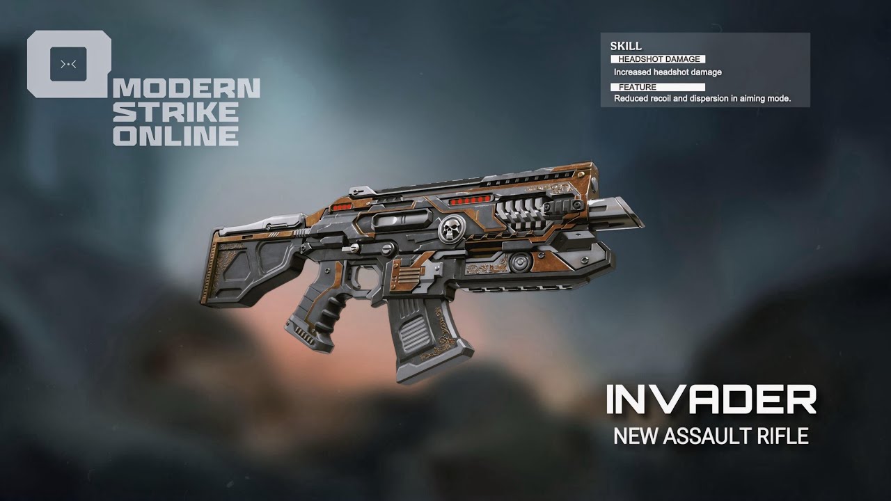 НОВАЯ штурмовая винтовка Invader имеет повышенную точность и точность выстрелов в голову! 😳