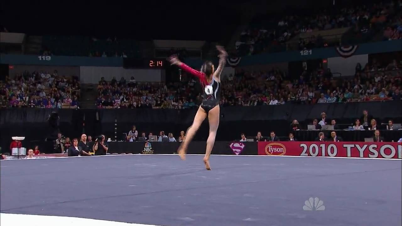 Elsa Garcia - Floor Exercise - 2010 Tyson American Cup