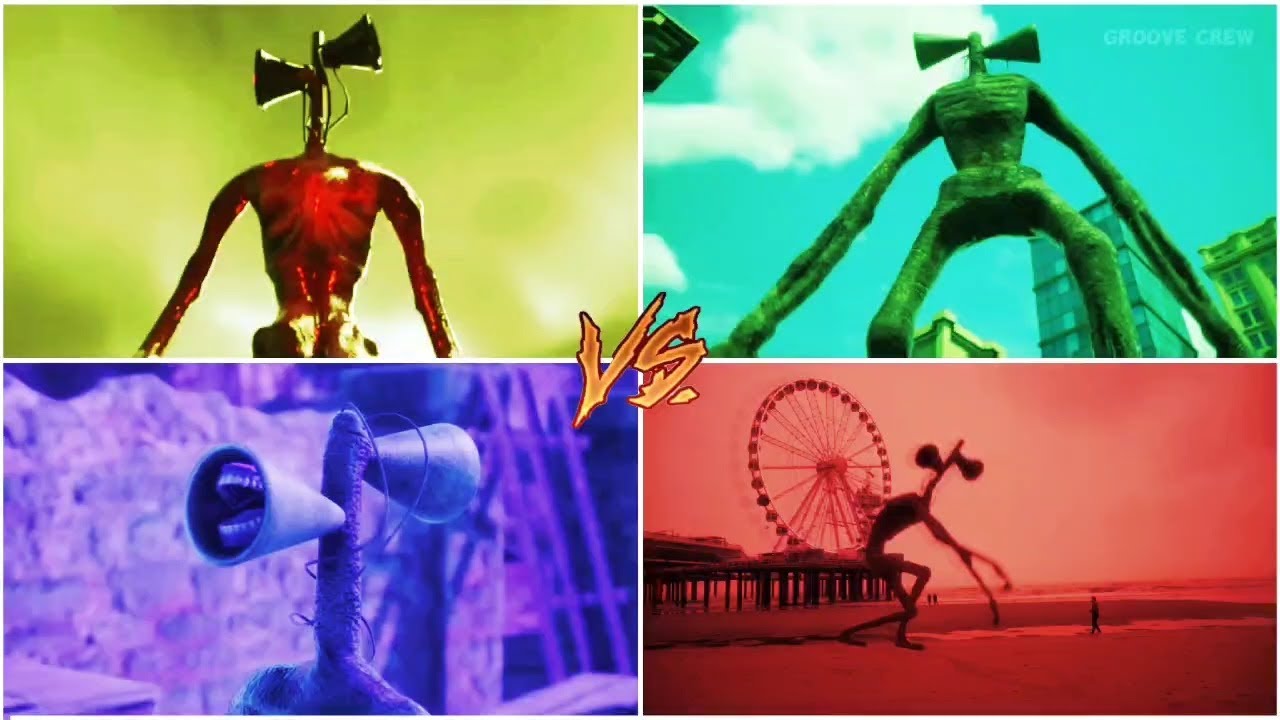 SIREN HEAD - COFFIN DANCE & COLOR FULL SIRENHEADS BATTLE 17