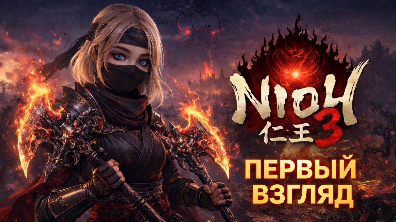 Мой первый опыт в Nioh 3 — монстры и первые ошибки #1